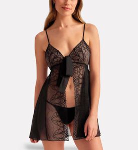 Rya Babydoll Opera, Black, L, Model View