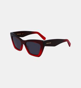 Butterfly Full-rim Sunglasses 55