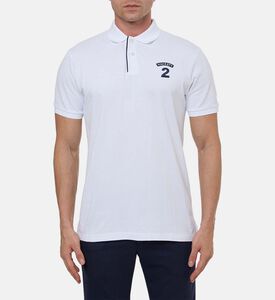Hackett London Polo Heriyage, White, M, Model View Hackett London Polo Heriyage, White, M, Model View