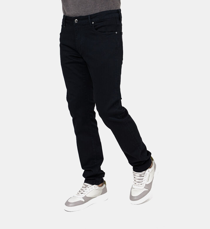 5-pocket Cotton Denim Pants