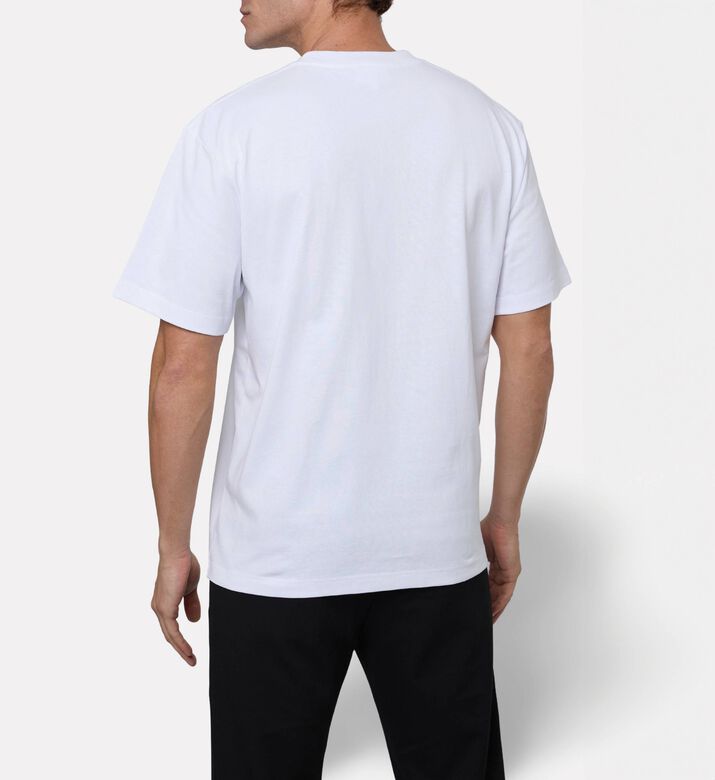 Lacoste Cotton Short-sleeve Crewneck T-shirt, Model View