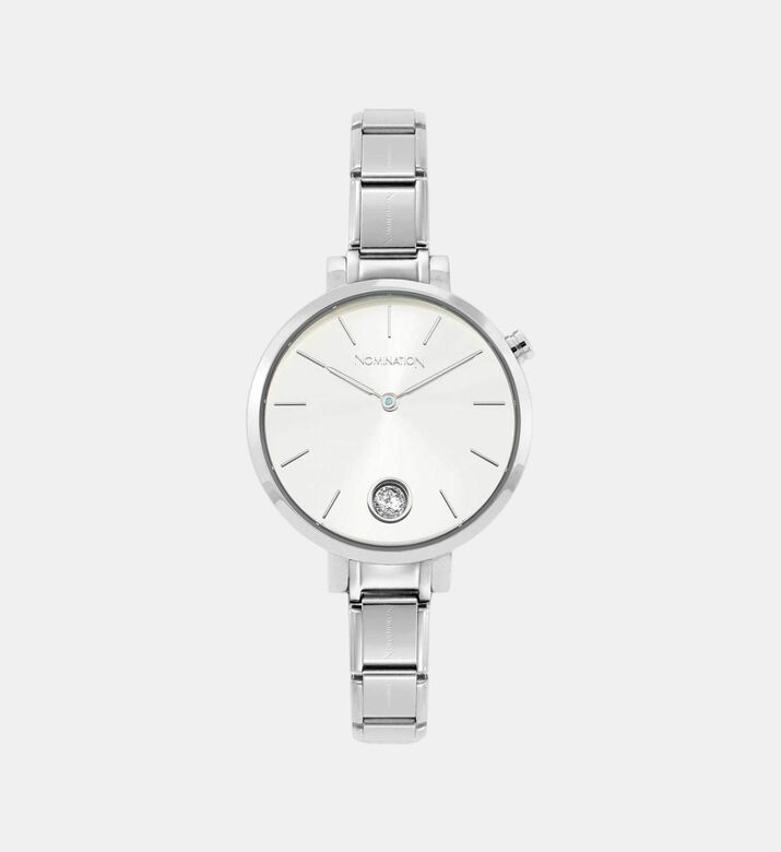 Glitter Sparkle Round Watch