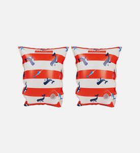 عوامات سباحة لليدين متينة بطبعة حيتان