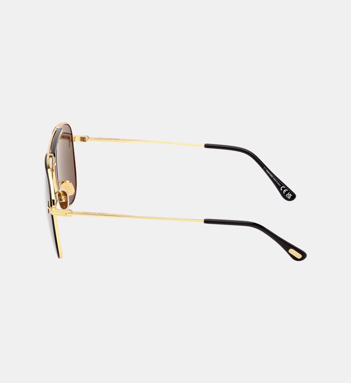 Colored Lense Double Bridge Pilot Sunglasses 60 Colored Lense Double Bridge Pilot Sunglasses 60