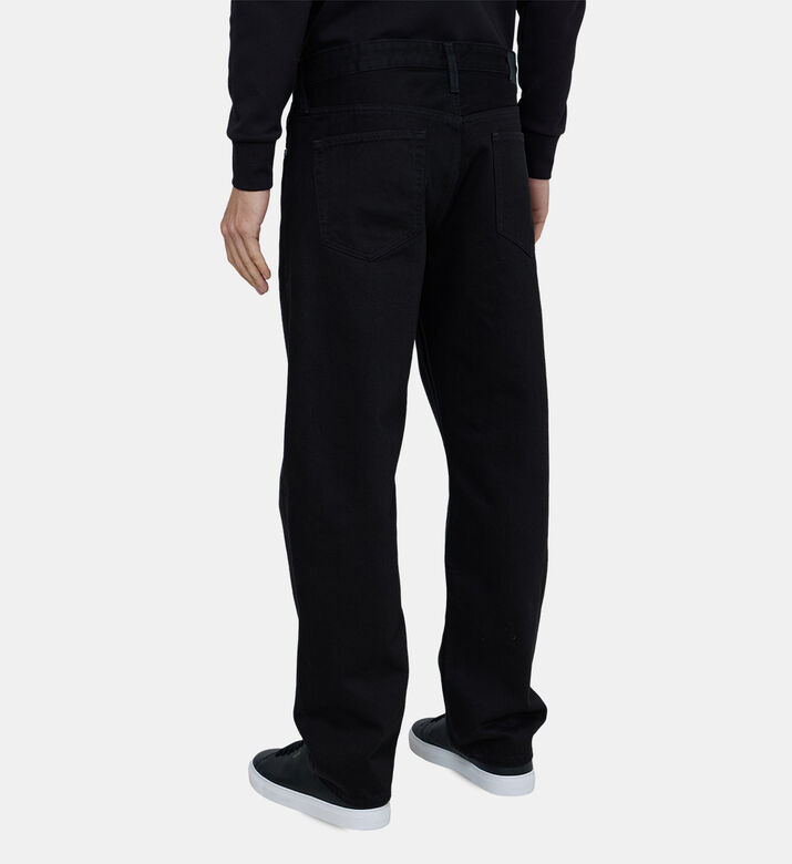 بنطال جينز بساق مستقيمة مريحة