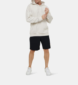 Cotton-blend Hooded Sweatshirt
