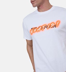 تيشيرت قطن نيون وات إز