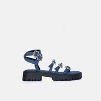 The Kiki Denim Gladiator Sandals
