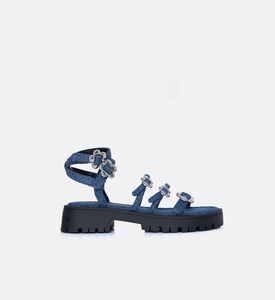 The Kiki Denim Gladiator Sandals