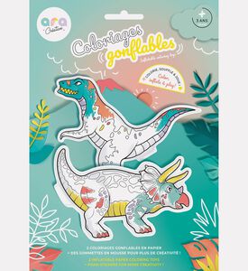 Ara creative Inflatable Coloring Dinos, Packshot View