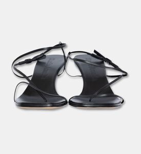 Studio Amelia Bias Mid-heel Slip-on Sandals, Brown, Eu-41, Packshot View