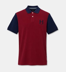 Hackett London Heritage Two-tone Short-sleeve Polo, Packshot View