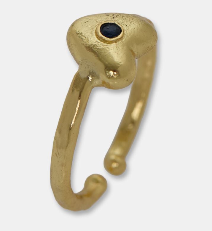 Ottoman Hands Ring Marina Heart Stack Adjus, Packshot View