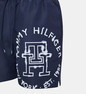 Crafted Logo Mid-length Swim Shorts Crafted Logo Mid-length Swim Shorts