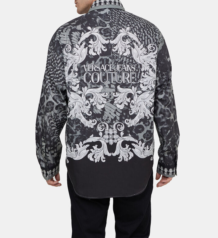 قميص بطبعة باروك حيوانية