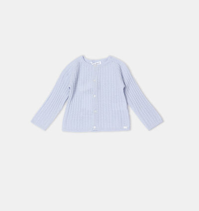 Wool Button-down Cardigan