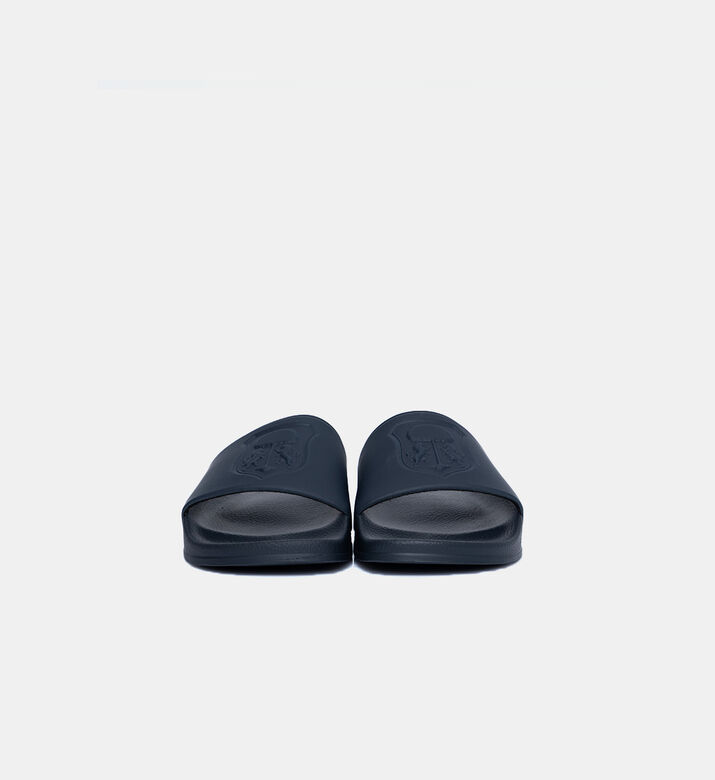 Monogram Embossed Logo Flip Flops