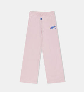 بنطال رياضي واسع الساق بلوغو العلامة