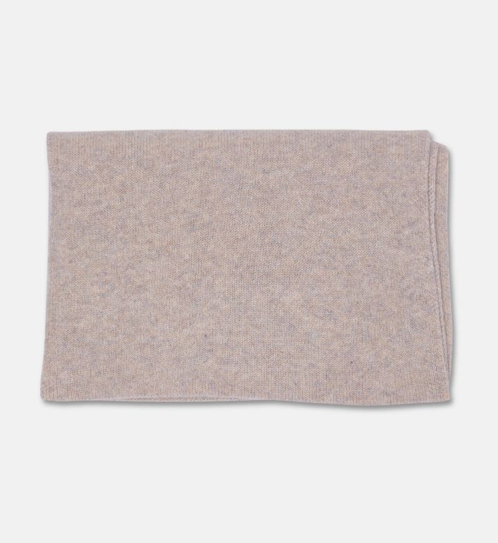 Galeries Lafayette Cashmere Knit Ribbed Scarf, Packshot View