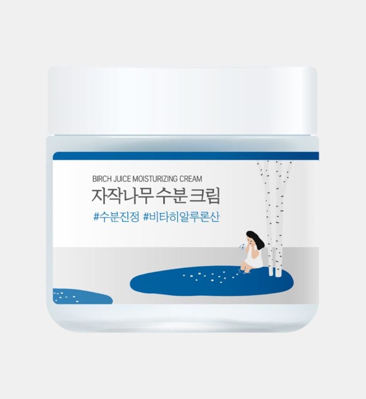 Round Lab Birch Deep Moisture Cream, Packshot View Round Lab Birch Deep Moisture Cream, Packshot View