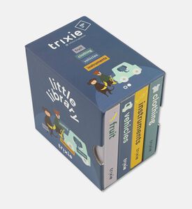 Trixie Cardboard Toys Little Library, Packshot View