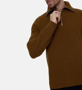 Jacks Half Zip Wool Sweater