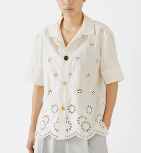 قميص مارتي قطن مطرز