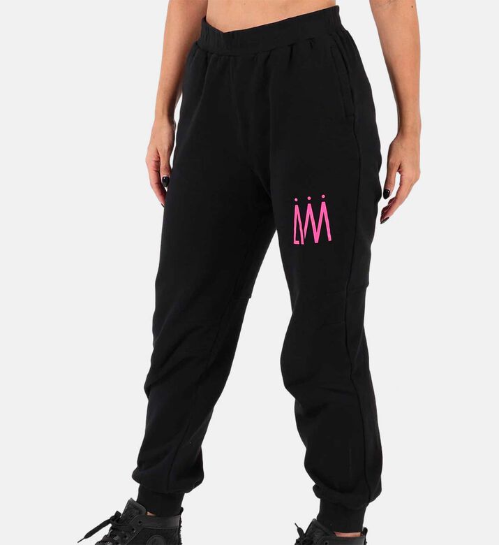 Unisex Side Logo Motif Sweatpants