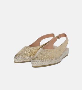 Silver Slingback Sandals