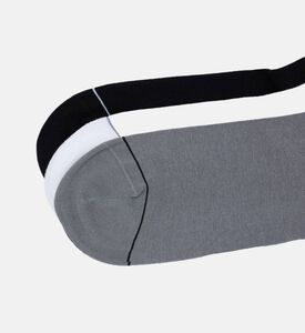 جوارب مطاطية بتطريز شعار