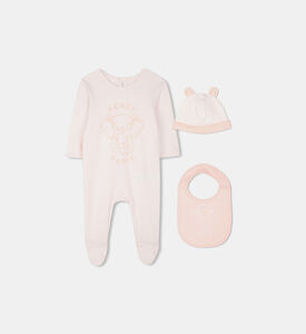 طقم بطبعة شعار فيل