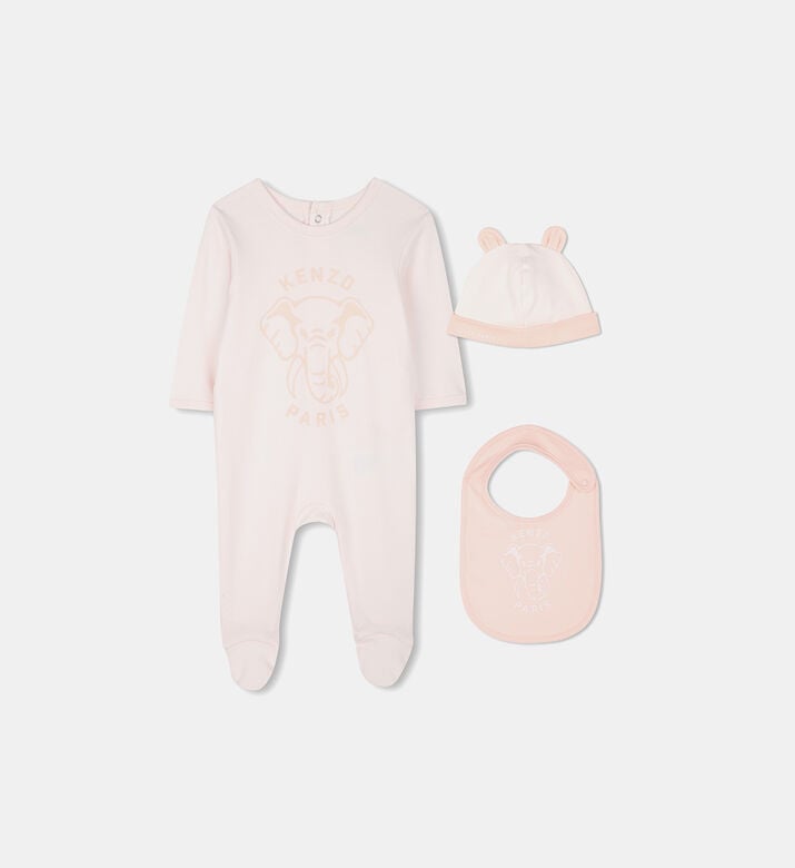 Elephant Logo-print Set