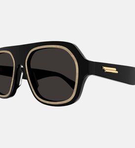 نظارات شمسية بعدسات كبيرة 53 مم