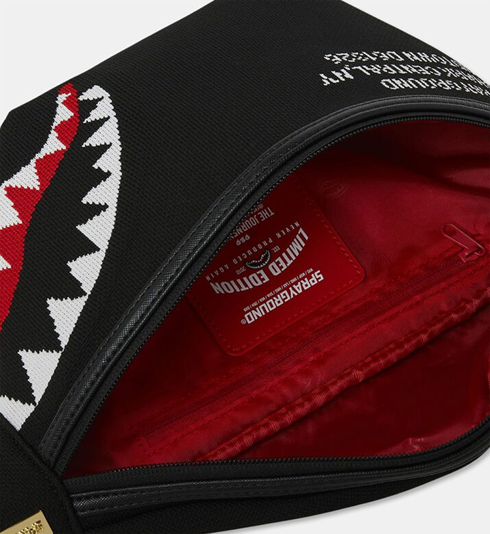 Sprayground Shark Mouth-print Crossbody Bag, Packshot View