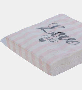 مناديل بطبعة مخططة