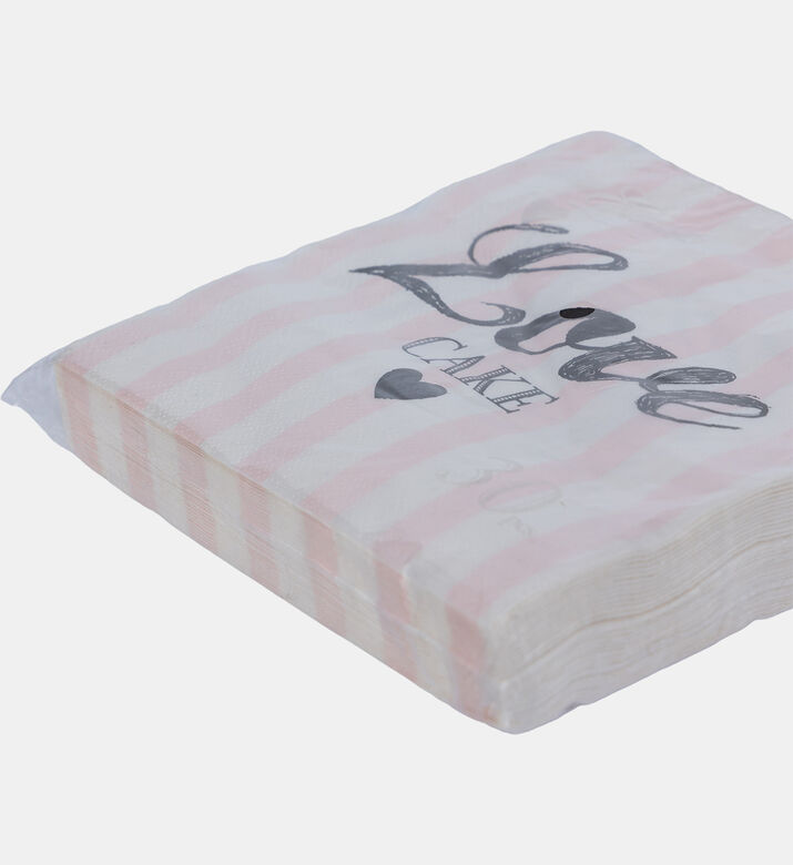 Stripes-print Napkins