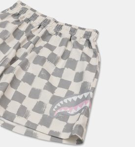 Sprayground Checkered Drawstring Shorts, Packshot View