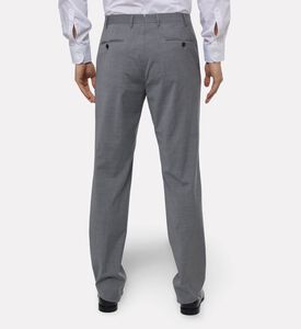 Corneliani Performance Wool Trousers, Grey, 56, Model View