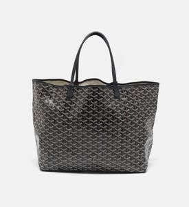 حقيبة يد سانت لويس من غويار بقماش غوياردين مطلي وجلد مملوكة مسبقًا