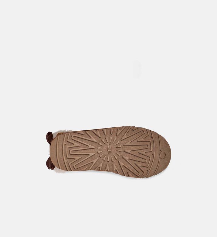 Baily Suede Leather Bow Boots