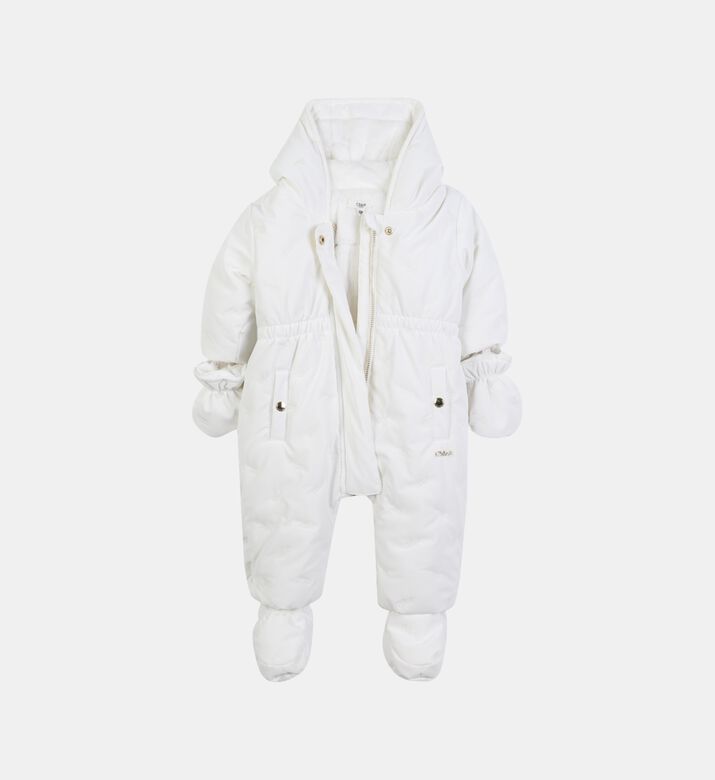 Hooded 3-piece Snowsuit Set