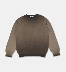 MSGM Logo-back Knit Sweater, Packshot View