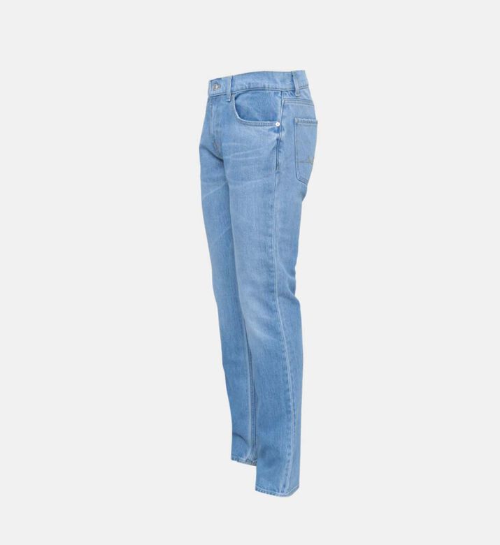 Straight-fit Strech Denim Jeans
