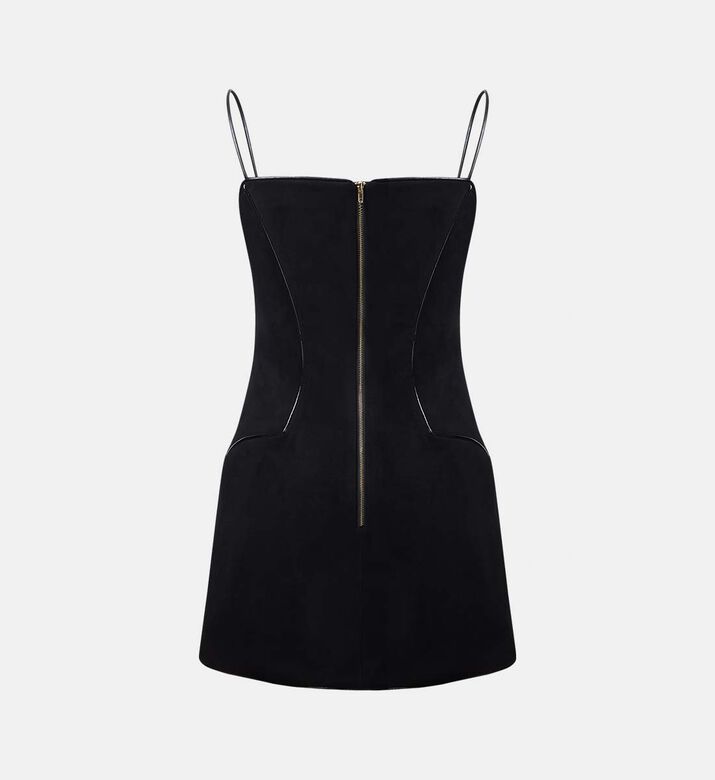 Eva Sueded Spaghetti Strap Dress Eva Sueded Spaghetti Strap Dress