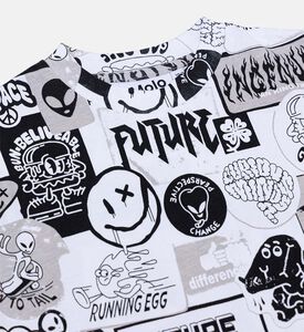 Rodney Collage-print T-shirt