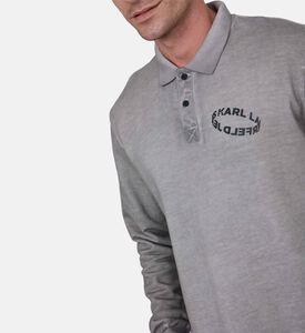 بولو سويت شيرت بشعار بشكل خاتم