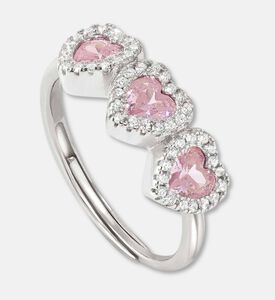 Nomination Silver Ruby Heart Ring, Packshot View
