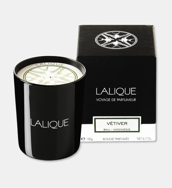 Lalique Candle 190g Vetiver, Packshot View
