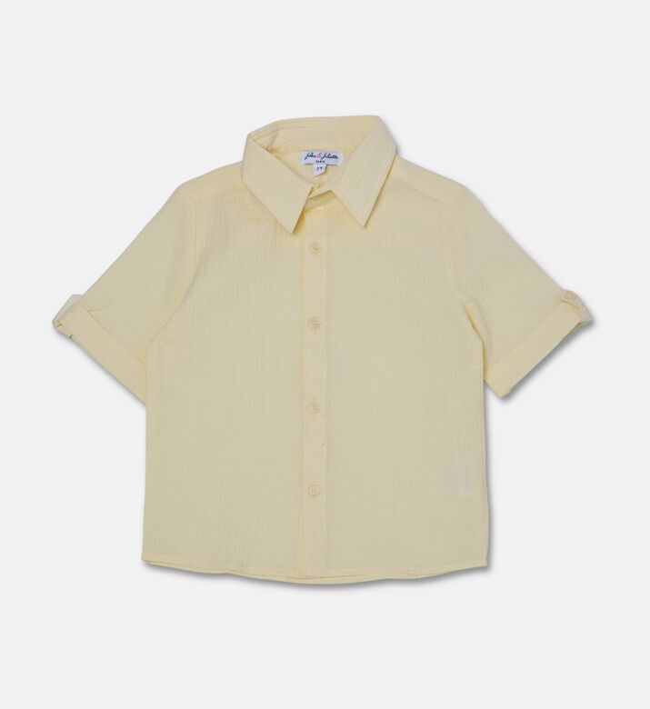 Jules & Juliette Paris Short-sleeve Classic Collar Shirt, Packshot View
