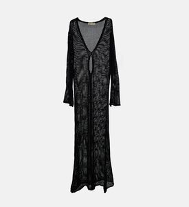 Reborn Sheer Long Sleeve Maxi Dress, Packshot View